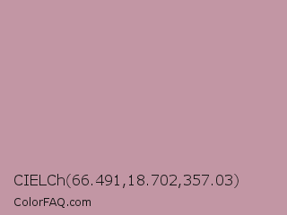 CIELCh 66.491,18.702,357.03 Color Image