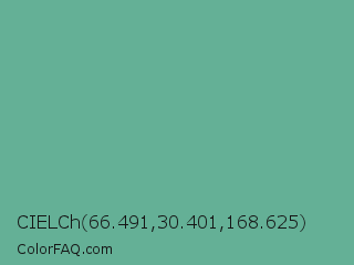 CIELCh 66.491,30.401,168.625 Color Image
