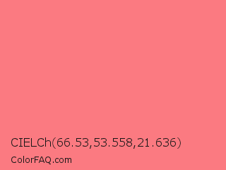 CIELCh 66.53,53.558,21.636 Color Image