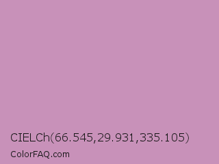 CIELCh 66.545,29.931,335.105 Color Image