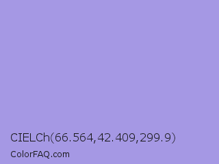 CIELCh 66.564,42.409,299.9 Color Image