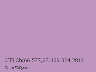 CIELCh 66.577,27.438,324.281 Color Image