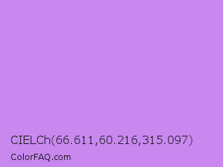 CIELCh 66.611,60.216,315.097 Color Image