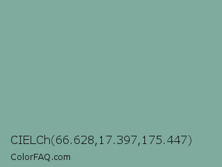 CIELCh 66.628,17.397,175.447 Color Image