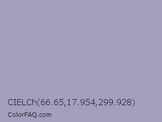 CIELCh 66.65,17.954,299.928 Color Image