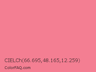 CIELCh 66.695,48.165,12.259 Color Image