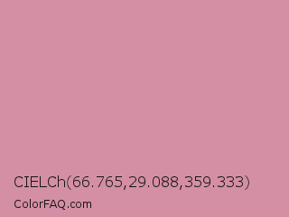 CIELCh 66.765,29.088,359.333 Color Image