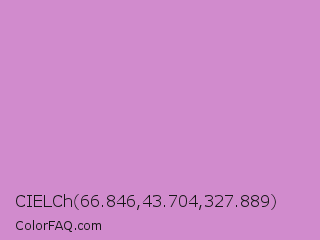CIELCh 66.846,43.704,327.889 Color Image