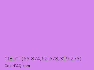 CIELCh 66.874,62.678,319.256 Color Image