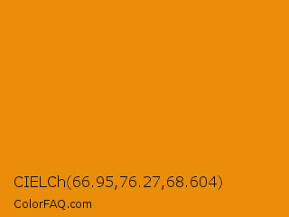 CIELCh 66.95,76.27,68.604 Color Image