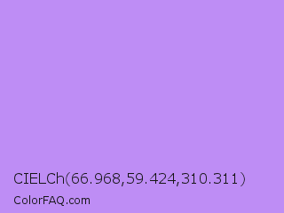 CIELCh 66.968,59.424,310.311 Color Image