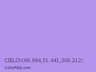 CIELCh 66.994,51.441,306.212 Color Image