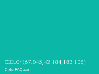 CIELCh 67.045,42.184,183.108 Color Image