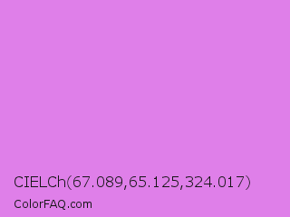CIELCh 67.089,65.125,324.017 Color Image