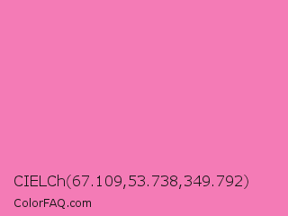 CIELCh 67.109,53.738,349.792 Color Image