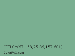 CIELCh 67.158,25.86,157.601 Color Image