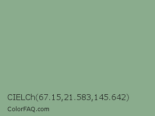 CIELCh 67.15,21.583,145.642 Color Image