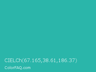 CIELCh 67.165,38.61,186.37 Color Image