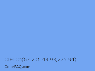 CIELCh 67.201,43.93,275.94 Color Image