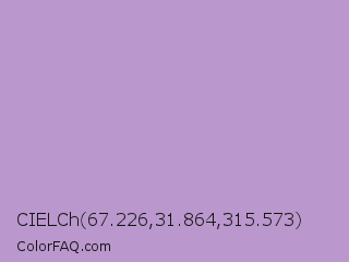 CIELCh 67.226,31.864,315.573 Color Image