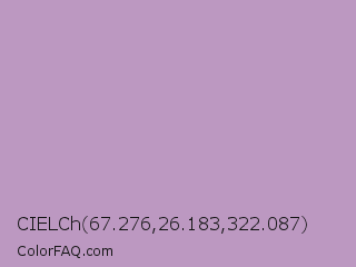 CIELCh 67.276,26.183,322.087 Color Image