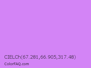 CIELCh 67.281,66.905,317.48 Color Image
