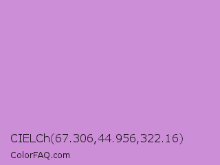 CIELCh 67.306,44.956,322.16 Color Image
