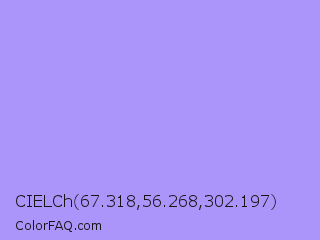 CIELCh 67.318,56.268,302.197 Color Image