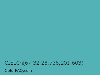 CIELCh 67.32,28.736,201.603 Color Image