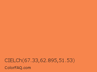 CIELCh 67.33,62.895,51.53 Color Image