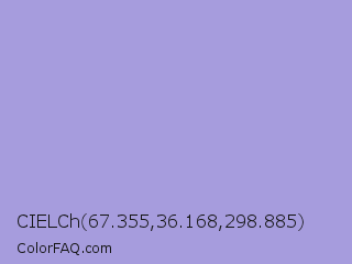 CIELCh 67.355,36.168,298.885 Color Image