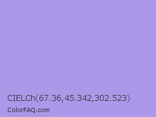 CIELCh 67.36,45.342,302.523 Color Image