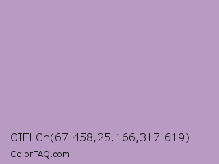 CIELCh 67.458,25.166,317.619 Color Image