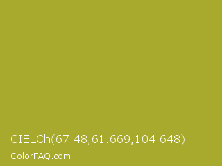 CIELCh 67.48,61.669,104.648 Color Image