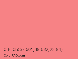 CIELCh 67.601,48.632,22.84 Color Image