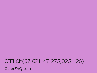 CIELCh 67.621,47.275,325.126 Color Image