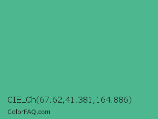CIELCh 67.62,41.381,164.886 Color Image