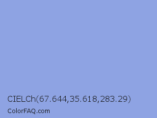 CIELCh 67.644,35.618,283.29 Color Image