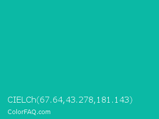 CIELCh 67.64,43.278,181.143 Color Image