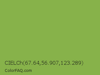CIELCh 67.64,56.907,123.289 Color Image