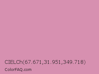 CIELCh 67.671,31.951,349.718 Color Image