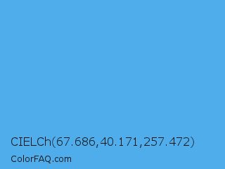 CIELCh 67.686,40.171,257.472 Color Image