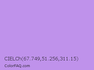 CIELCh 67.749,51.256,311.15 Color Image