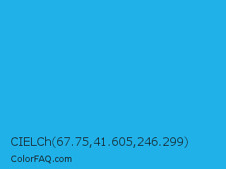 CIELCh 67.75,41.605,246.299 Color Image