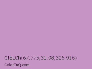 CIELCh 67.775,31.98,326.916 Color Image