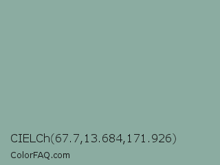 CIELCh 67.7,13.684,171.926 Color Image