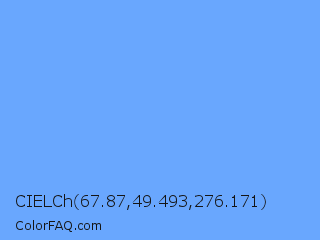 CIELCh 67.87,49.493,276.171 Color Image