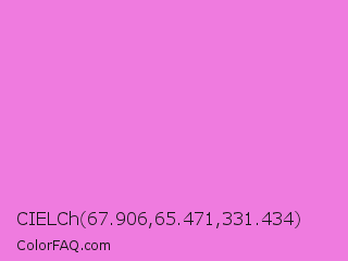 CIELCh 67.906,65.471,331.434 Color Image