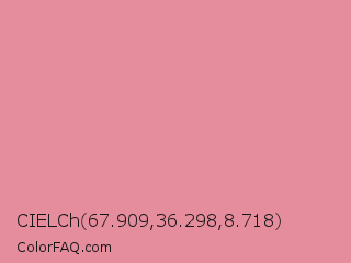 CIELCh 67.909,36.298,8.718 Color Image