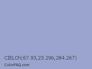 CIELCh 67.93,23.296,284.267 Color Image